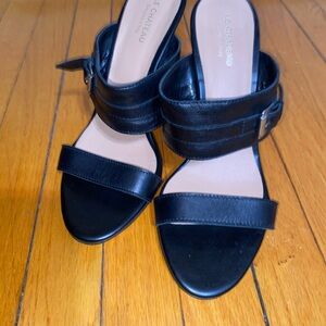 Le Chateau Women's Black Sandals